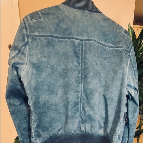 Authentic Dolce & Gabbana_ Authentic Apparel_Washed Blue Cotton Rebel Jacket - Picture 3 of 9